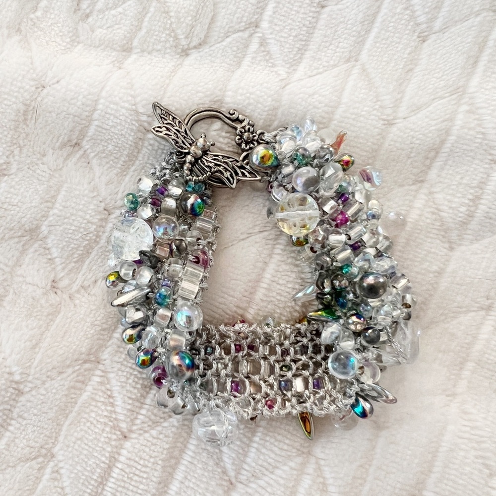 Magical Fairy Knitted Bracelet